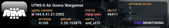 UTNS:U Air Goons Wargames
