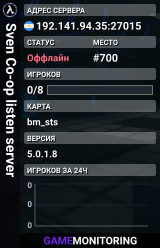 Sven Co-op listen server