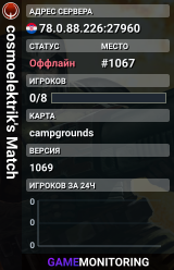 cosmoelektrik's Match