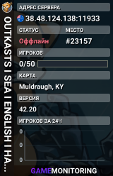 OUTKASTS I SEA I ENGLISH I HARDCORE SURVIVAL
