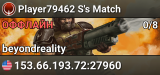 Player79462 S's Match
