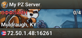 My PZ Server