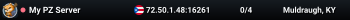 My PZ Server