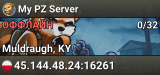 My PZ Server