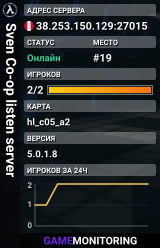 Sven Co-op listen server