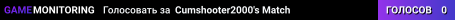 Cumshooter2000's Match