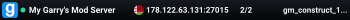 My Garry's Mod Server