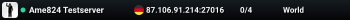 Ame824 Testserver