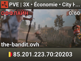 PVE | 3X • Économie • City House • Marauders