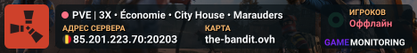 PVE | 3X • Économie • City House • Marauders