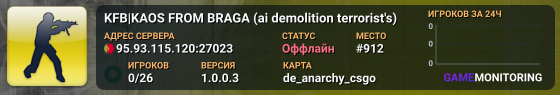 KFB|KAOS FROM BRAGA (ai demolition terrorist's)