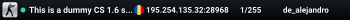 This is a dummy CS 1.6 server!