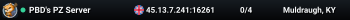 PBD's PZ Server