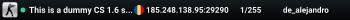 This is a dummy CS 1.6 server!