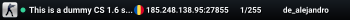 This is a dummy CS 1.6 server!