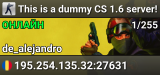 This is a dummy CS 1.6 server!
