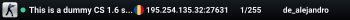 This is a dummy CS 1.6 server!