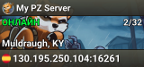 My PZ Server