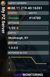 My PZ Server