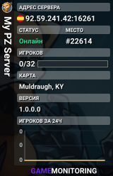 My PZ Server