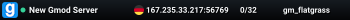 New Gmod Server