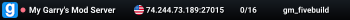 My Garry's Mod Server