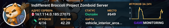 Indifferent Broccoli Project Zomboid Server
