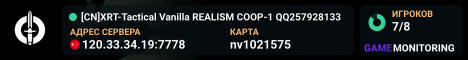[CN]XRT-Tactical Vanilla REALISM COOP-1 QQ257928133