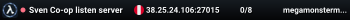 Sven Co-op listen server