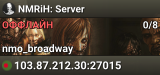 NMRiH: Server