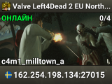 Valve Left4Dead 2 EU North Server (srcds1003-sto1.181.1)