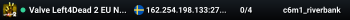 Valve Left4Dead 2 EU North Server (srcds1002-sto1.181.17)