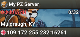 My PZ Server