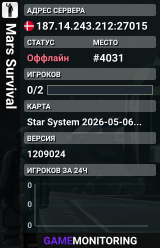 Mars Survival