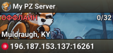My PZ Server