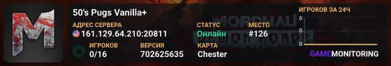 50's Pugs Vanilla+