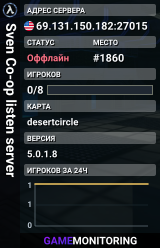 Sven Co-op listen server