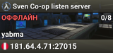 Sven Co-op listen server