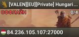 [VALEN][EU][Private] Hungarian Server owned by Favorit5503