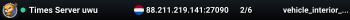 Times Server uwu