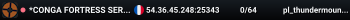 *CONGA FORTRESS SERVER*
