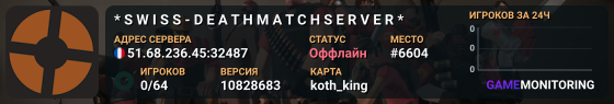 * S W I S S - D E A T H M A T C H S E R V E R *