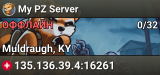 My PZ Server