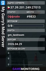 My Garry's Mod Server