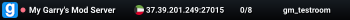My Garry's Mod Server
