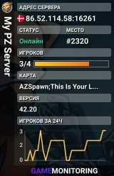 My PZ Server