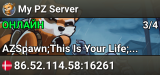 My PZ Server