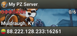 My PZ Server