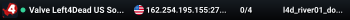 Valve Left4Dead US SouthWest Server (srcds2001-lax2.389.342)