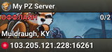 My PZ Server